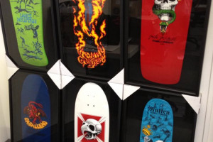 Signed and Framed Bones Brigade Decks