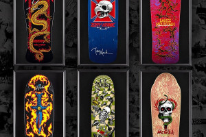 Signed and Framed Bones Brigade Decks