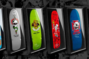 Signed and Framed Bones Brigade Decks