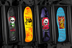 Signed and Framed Bones Brigade Decks - Fifth Colorway