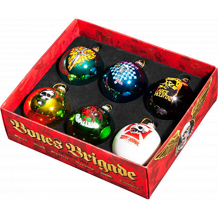 Bones Brigade Christmas Ornaments (6 pack) - Bones Brigade: An