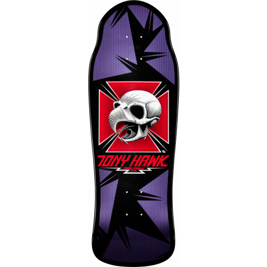Bones Brigade® Tony Hawk Skull Skateboard Deck Black - x 30.28 - Bones An Autobiography