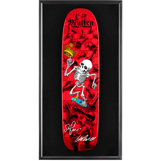 Bones Brigade® Shadowbox Mullen Skateboard Deck Signed by GAP/Stacy