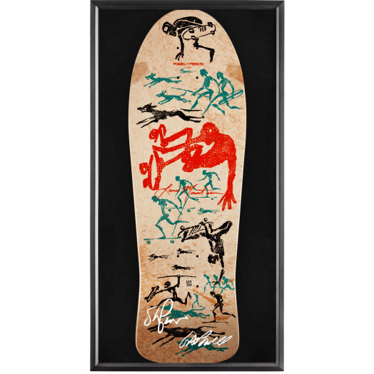 Bones Brigade Shadowbox Mountain Skateboard Deck Signed by by